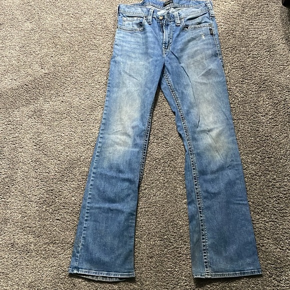 Men’s Silver Jeans - Picture 2 of 9